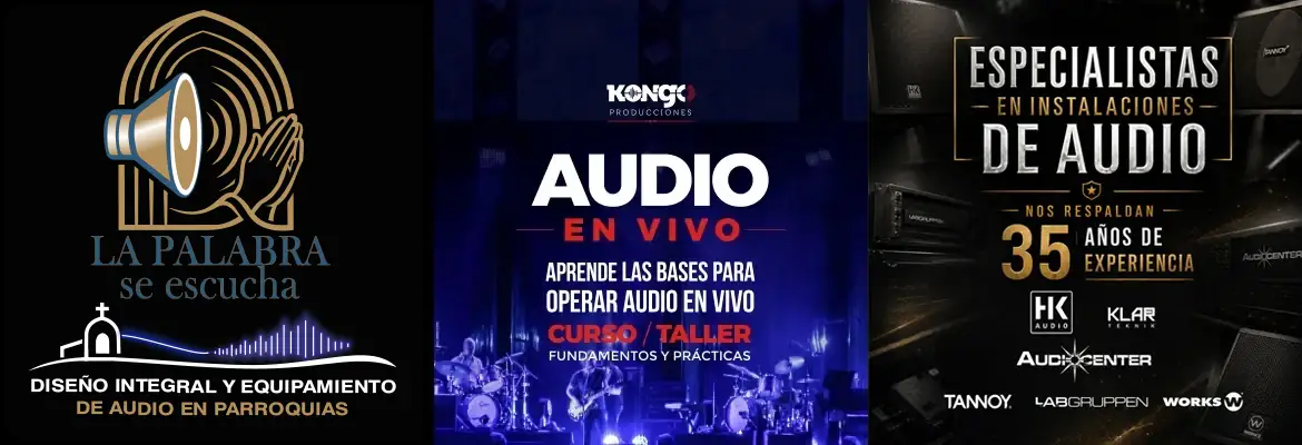 Venta de equipo de audio