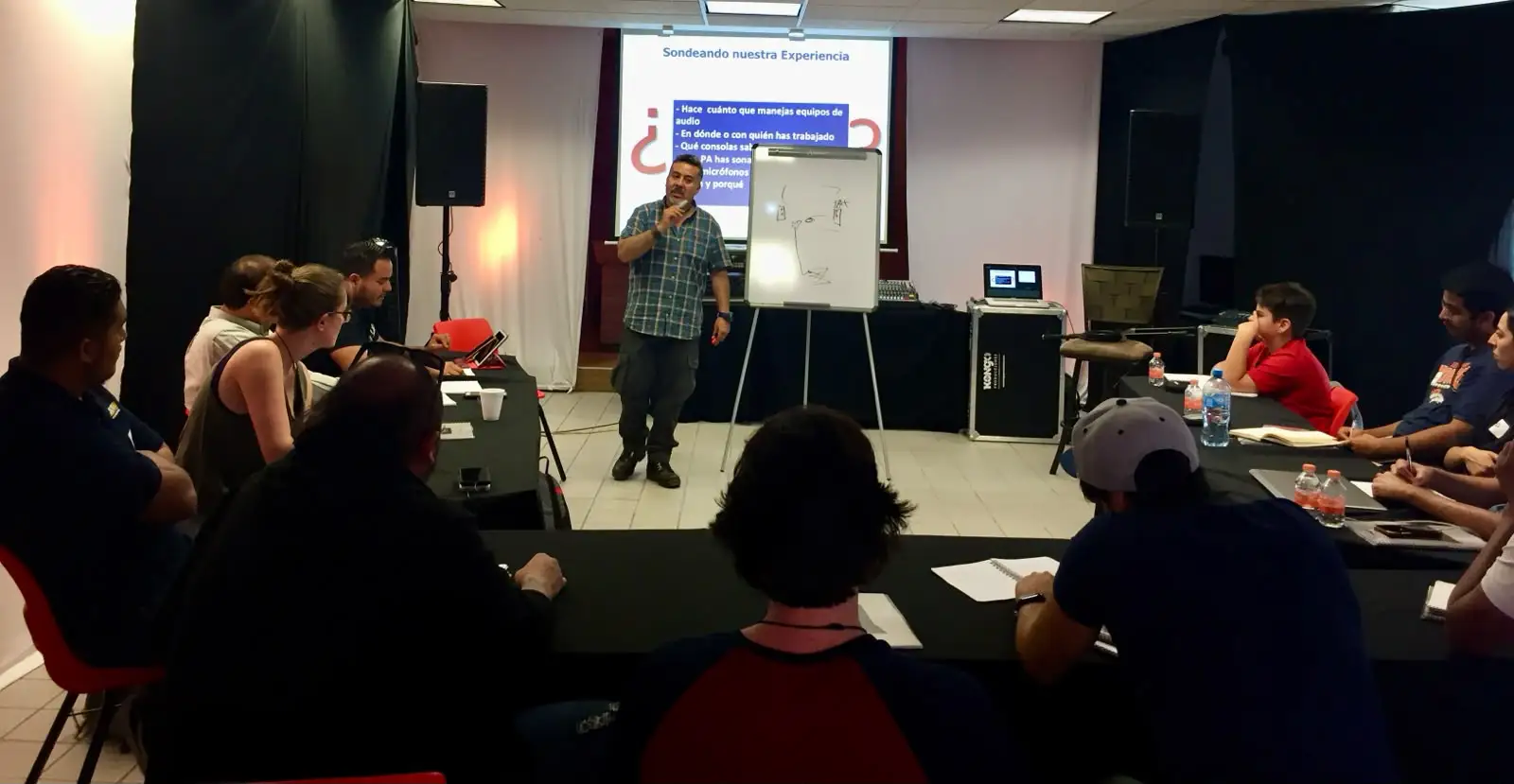 Cursos de capacitación de audio
