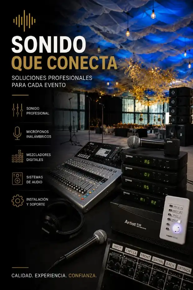 Diferentes equipos de audio
