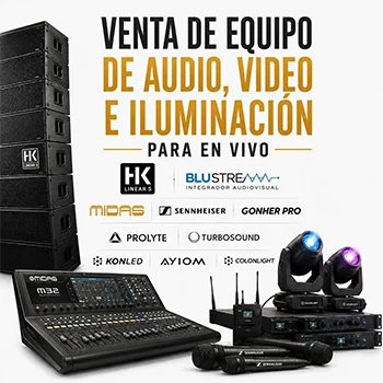 Venta de equipo de sonido